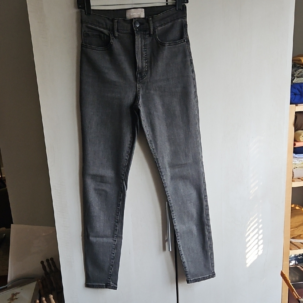 Everlane High Waist Stretch Skinny Jeans